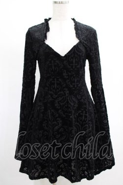 画像1: KILL STAR / Lady Of Sorrows Dress S 黒 H-25-03-07-1004-SL-OP-KB-ZY