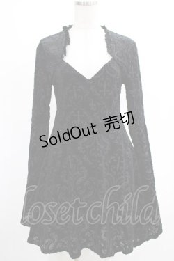 画像1: KILL STAR / Lady Of Sorrows Dress S 黒 H-25-03-07-1004-SL-OP-KB-ZY