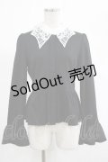 KILL STAR / Morgana Shirt S 黒×白 H-25-03-07-1041-SL-BL-KB-ZH