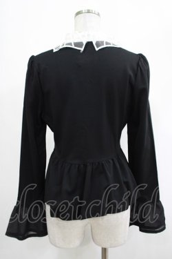 画像3: KILL STAR / Morgana Shirt S 黒×白 H-25-03-07-1041-SL-BL-KB-ZH