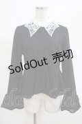 KILL STAR / Morgana Shirt S 黒×白 H-25-03-07-1043-SL-BL-KB-ZH