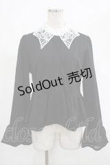 KILL STAR / Morgana Shirt S 黒×白 H-25-03-07-1043-SL-BL-KB-ZH