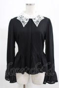 KILL STAR / Morgana Shirt M 黒×白 H-25-03-07-1047-SL-BL-KB-ZH