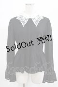 KILL STAR / Morgana Shirt M 黒×白 H-25-03-07-1047-SL-BL-KB-ZH