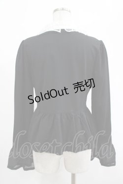 画像3: KILL STAR / Morgana Shirt M 黒×白 H-25-03-07-1047-SL-BL-KB-ZH
