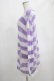 画像2: KILL STAR / Viola Knit Sweater M ホワイト×パープル H-25-03-07-1050-SL-TO-KB-ZH (2)