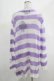 画像3: KILL STAR / Viola Knit Sweater M ホワイト×パープル H-25-03-07-1050-SL-TO-KB-ZH (3)