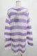 画像3: KILL STAR / Viola Knit Sweater M ホワイト×パープル H-25-03-07-1056-SL-TO-KB-ZH (3)