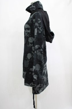 画像2: KILL STAR / Tzompantli Oversized Hoodie XS 黒 H-25-03-07-1061-SL-TO-KB-ZT129