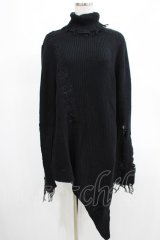 KILL STAR / Placebo Knit Sweater XS 黒 H-25-03-07-1062-SL-CO-KB-ZT182