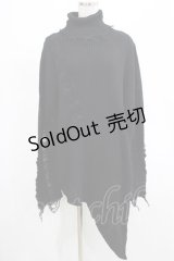 KILL STAR / Placebo Knit Sweater XS 黒 H-25-03-07-1064-SL-CO-KB-ZH