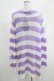 画像3: KILL STAR / Viola Knit Sweater L ホワイト×パープル H-25-03-07-1074-SL-TO-KB-ZH (3)