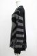 画像2: KILL STAR / Libi Sweater XS 黒×シルバーグレー H-25-03-07-1079-SL-TO-KB-ZY (2)