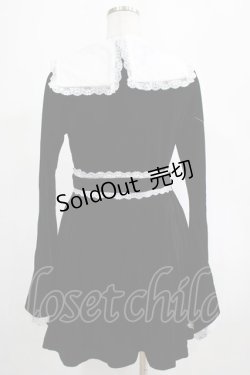 画像3: KILL STAR / Infinity Coven Long Sleeve Dress M 黒×白 H-25-03-07-1001-SL-OP-KB-ZH