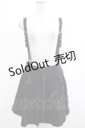 KILL STAR / Study Hell Suspender Skirt L 黒 H-25-03-07-1013-SL-SK-KB-ZH