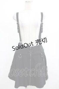 KILL STAR / Study Hell Suspender Skirt L 黒 H-25-03-07-1013-SL-SK-KB-ZH