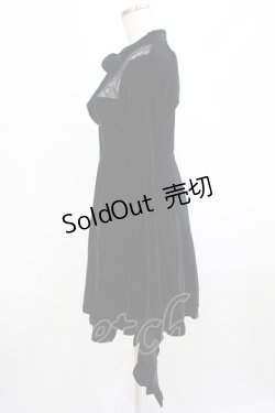 画像2: KILL STAR / Grimina Velvet Sorcery Dress XS 黒 H-25-03-07-1014-SL-OP-KB-ZI