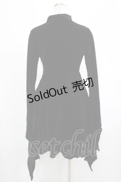 画像3: KILL STAR / Grimina Velvet Sorcery Dress XS 黒 H-25-03-07-1014-SL-OP-KB-ZI