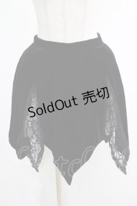 KILL STAR / Lester Velvet Mini Skirt XS 黒 H-25-03-07-1019-SL-SK-KB-ZH