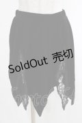 KILL STAR / Lester Velvet Mini Skirt XS 黒 H-25-03-07-1021-SL-SK-KB-ZI