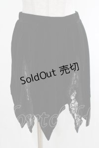 KILL STAR / Lester Velvet Mini Skirt XS 黒 H-25-03-07-1021-SL-SK-KB-ZI