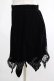画像2: KILL STAR / Lester Velvet Mini Skirt XS 黒 H-25-03-07-1021-SL-SK-KB-ZI (2)