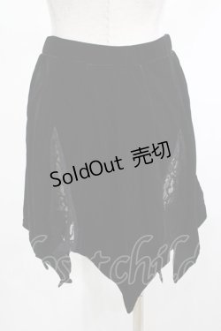 画像3: KILL STAR / Lester Velvet Mini Skirt XS 黒 H-25-03-07-1021-SL-SK-KB-ZI