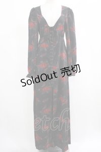 KILL STAR / Hail Pandora Maxi Dress S ブラック H-25-03-07-1023-SL-OP-KB-ZH