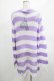 画像3: KILL STAR / Viola Knit Sweater L ホワイト×パープル H-25-03-07-1024-SL-TO-KB-ZH (3)