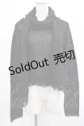 KILL STAR / Aillean Hooded Wrap Top XS 黒 H-25-03-07-1025-SL-TO-KB-ZH