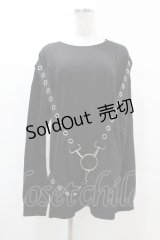 KILL STAR / Ruckus Long Sleeve Top S 黒 H-25-03-08-052-SL-TO-KB-ZH