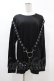 画像1: KILL STAR / Ruckus Long Sleeve Top S 黒 H-25-03-08-052-SL-TO-KB-ZH (1)