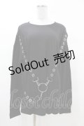 KILL STAR / Ruckus Long Sleeve Top S 黒 H-25-03-08-053-SL-TO-KB-ZH