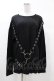 画像1: KILL STAR / Ruckus Long Sleeve Top S 黒 H-25-03-08-053-SL-TO-KB-ZH (1)
