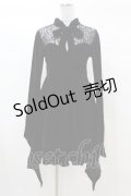 KILL STAR / Grimina Velvet Sorcery Dress S 黒 H-25-03-08-007-SL-OP-KB-ZS