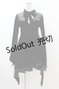 KILL STAR / Grimina Velvet Sorcery Dress S 黒 H-25-03-08-008-SL-OP-KB-ZY