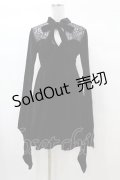 KILL STAR / Grimina Velvet Sorcery Dress S 黒 H-25-03-08-009-SL-OP-KB-ZT318