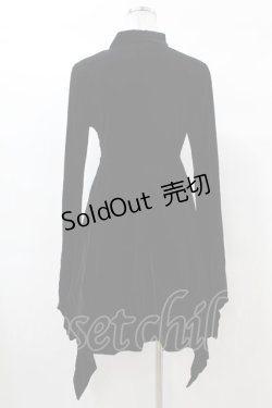 画像2: KILL STAR / Grimina Velvet Sorcery Dress S 黒 H-25-03-08-009-SL-OP-KB-ZT318