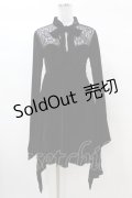 KILL STAR / Grimina Velvet Sorcery Dress S 黒 H-25-03-08-010-SL-OP-KB-ZH