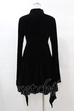 画像2: KILL STAR / Grimina Velvet Sorcery Dress S 黒 H-25-03-08-010-SL-OP-KB-ZH