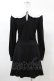 画像2: KILL STAR / Mystra Collar Dress S 黒×白 H-25-03-08-011-SL-OP-KB-ZH (2)