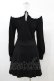 画像2: KILL STAR / Mystra Collar Dress S 黒×白 H-25-03-08-012-SL-OP-KB-ZH (2)