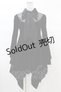 KILL STAR / Nymyra Velvet Cameo Dress L 黒 H-25-03-08-002-SL-OP-KB-ZT331