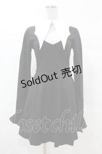 KILL STAR / Fall From Grace II Skater Dress XS 黒×白 H-25-03-08-016-SL-OP-KB-ZH