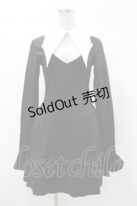 KILL STAR / Fall From Grace II Skater Dress XS 黒×白 H-25-03-08-017-SL-OP-KB-ZH