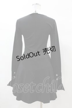 画像2: KILL STAR / Fall From Grace II Skater Dress XS 黒×白 H-25-03-08-017-SL-OP-KB-ZH
