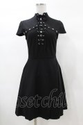 KILL STAR / Tied Up Skater Dress XS 黒 H-25-03-08-024-SL-OP-KB-ZH