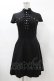 画像1: KILL STAR / Tied Up Skater Dress XS 黒 H-25-03-08-024-SL-OP-KB-ZH (1)