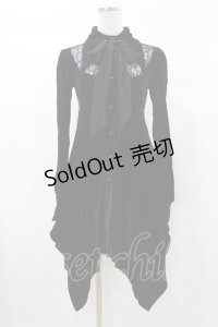 KILL STAR / Nymyra Velvet Cameo Dress XS 黒 H-25-03-08-003-SL-OP-KB-ZH