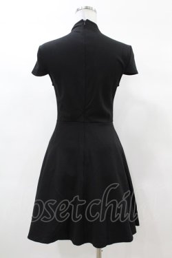 画像2: KILL STAR / Tied Up Skater Dress XS 黒 H-25-03-08-025-SL-OP-KB-ZH